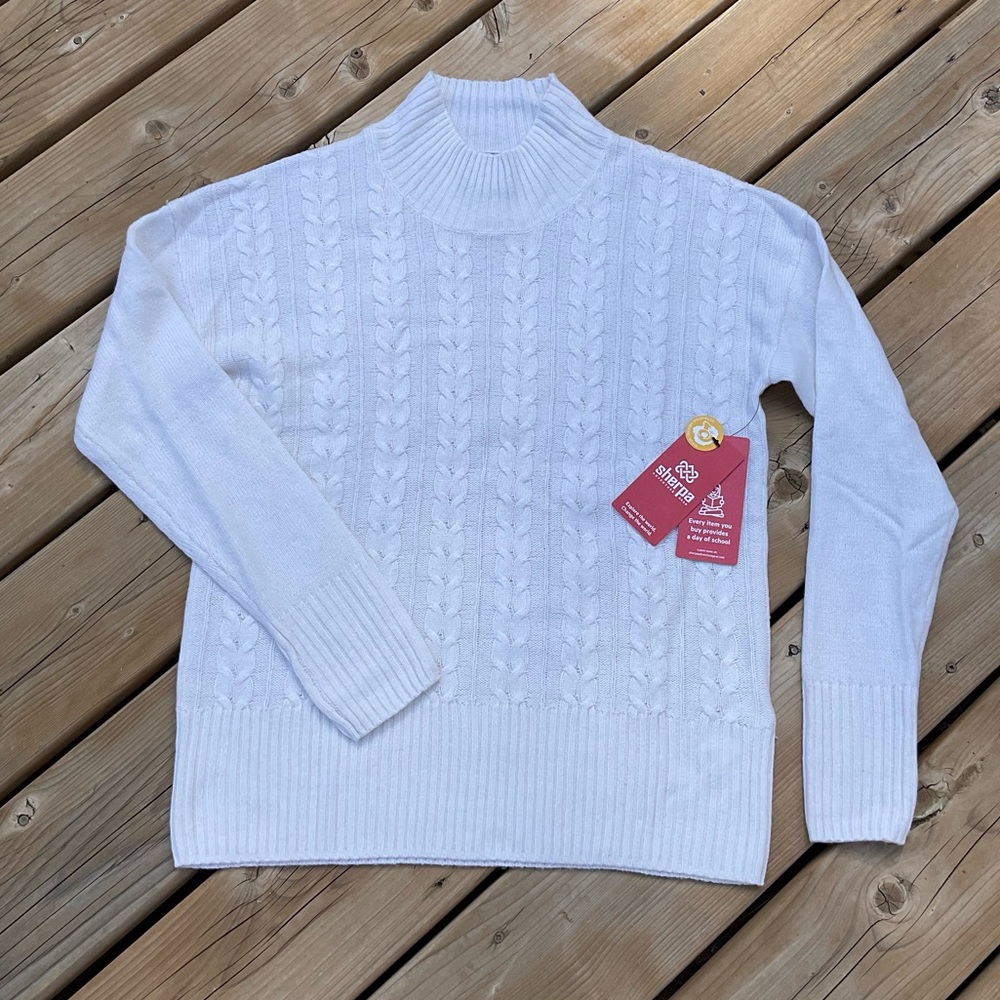 NWT Sherpa sweater